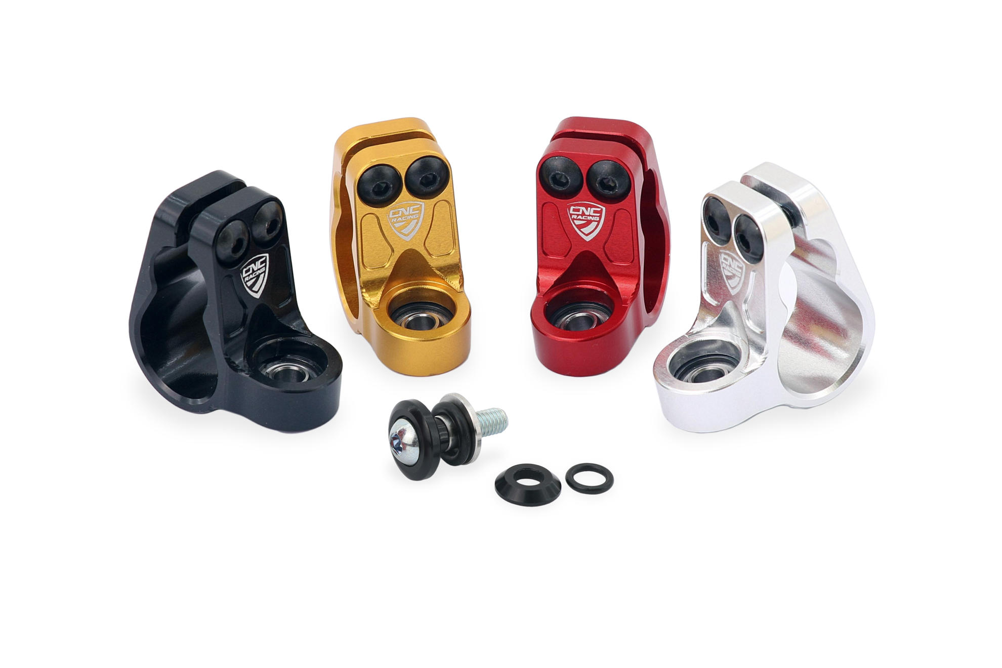 CNC Racing Steering Damper Mount kit for Ducati Streetfighter V4 / V2 CNC Racing Steering Damper Mount kit for Ducati Streetfighter V4 / V2